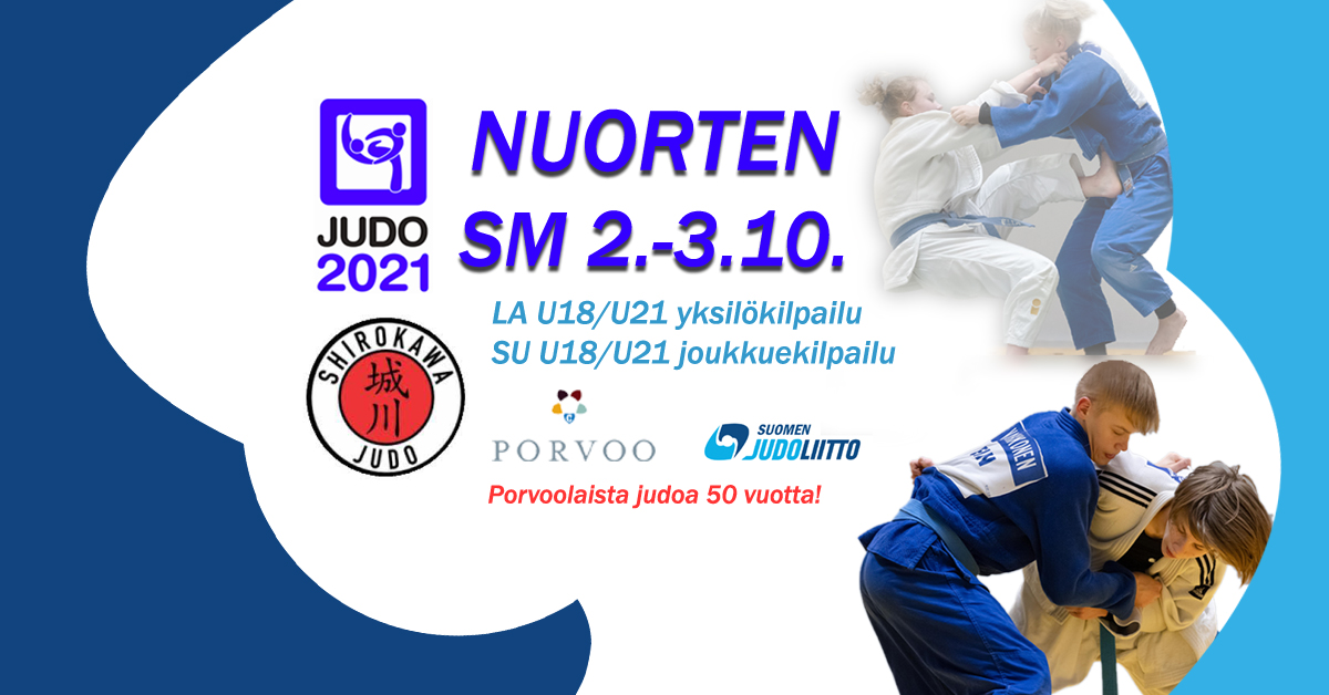 Banneri Nuorten SM judo