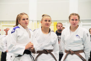 Aikuisten SM_naisjudokoita