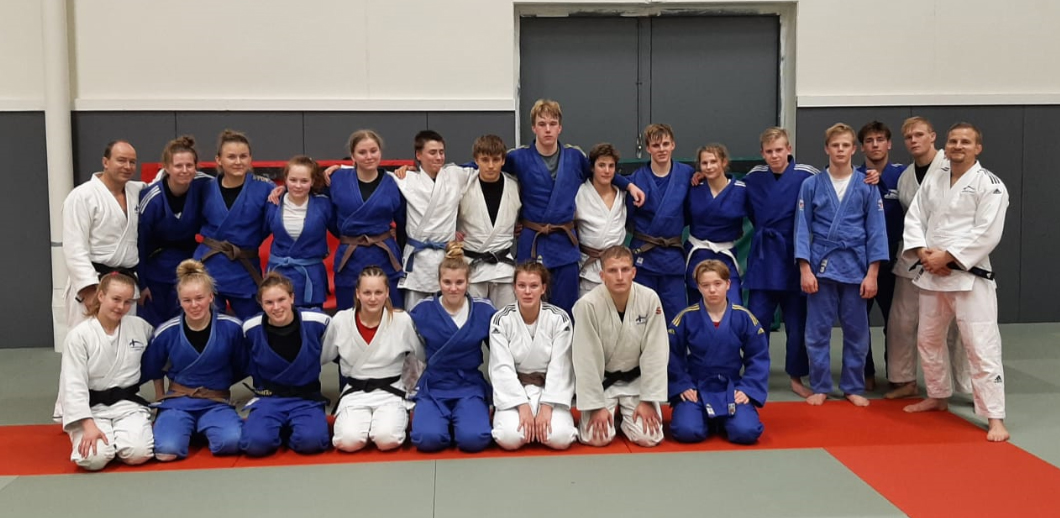 Suomen joukkue Vejle camp