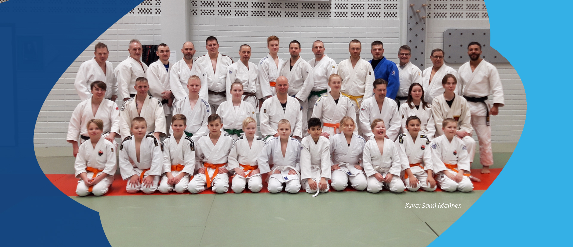 Kauhajoen alueleirin ryhmäkuva