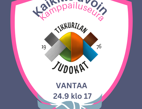 Kaikille avoin kamppailuseura-kiertue käynnistyy Vantaalta 24.9.