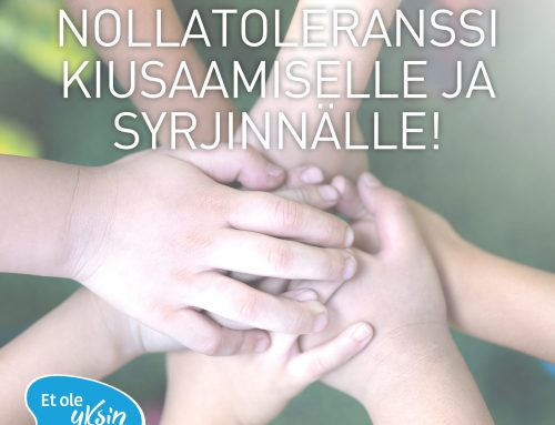 Et ole yksin -koulutukset seuratoimijoille keväällä 2025